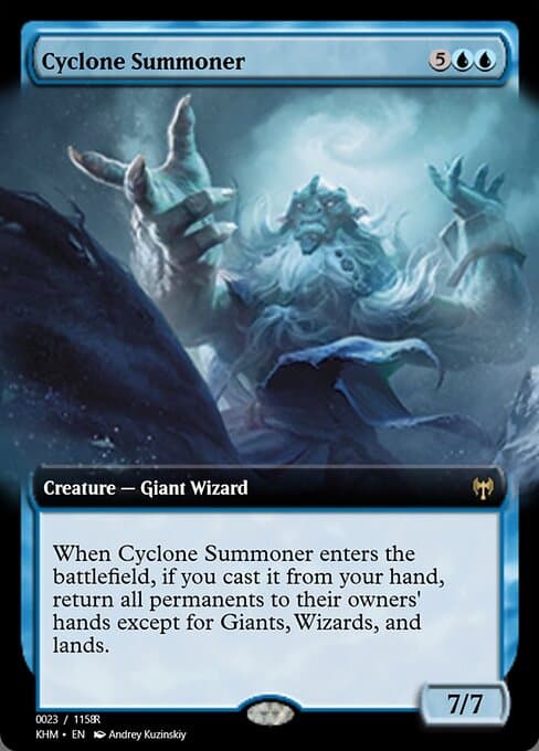Cyclone Summoner from Magic Online Promos (Rare)
