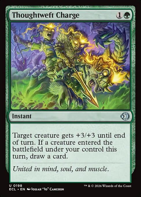 Thoughtweft Charge (Uncommon)