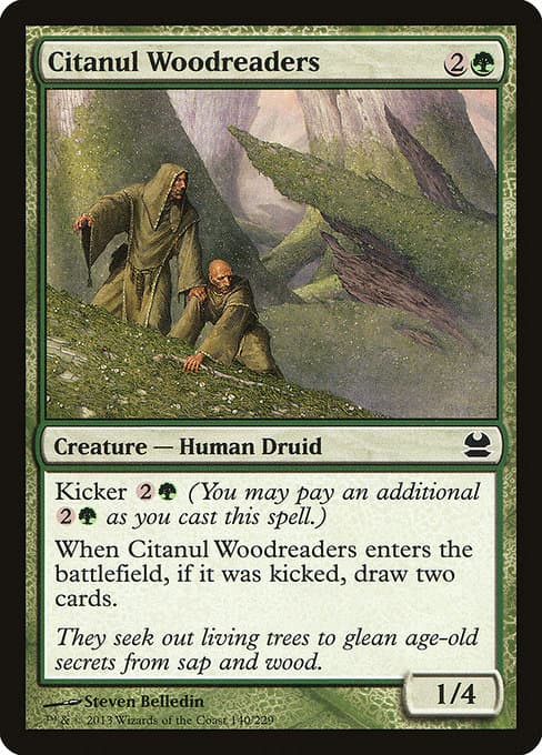 Citanul Woodreaders from Modern Masters (Common)