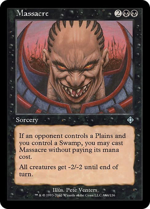 Massacre from Magic Online Theme Decks (Uncommon)