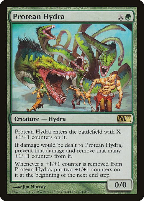 Protean Hydra from Magic 2011 (Rare)