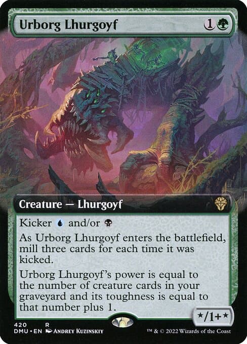 Urborg Lhurgoyf from Dominaria United (Rare)
