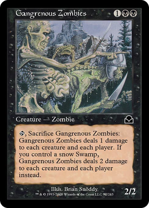 Gangrenous Zombies from Masters Edition II (Common)