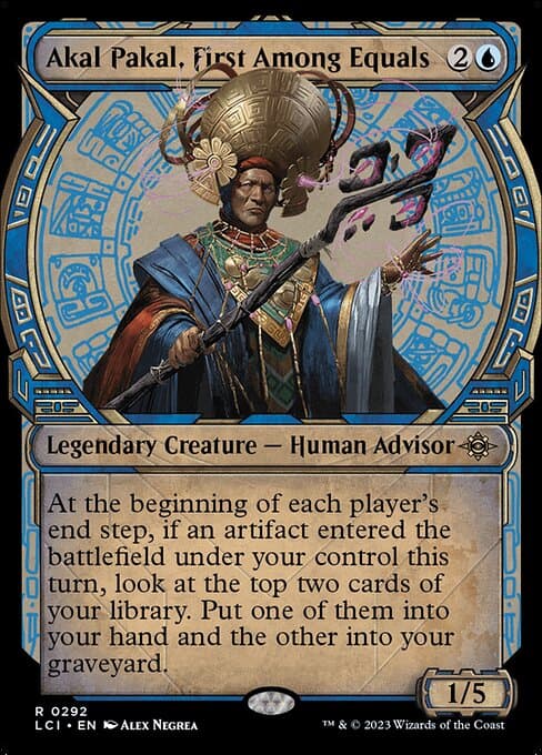 Akal Pakal, First Among Equals from The Lost Caverns of Ixalan (Rare)