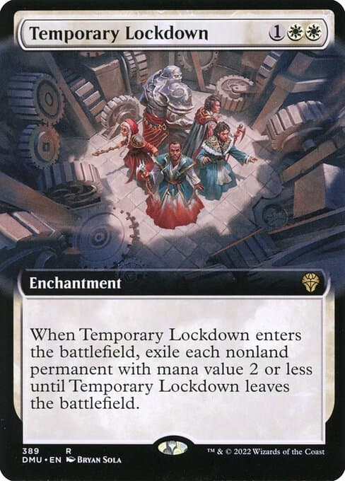 Temporary Lockdown from Dominaria United (Rare)