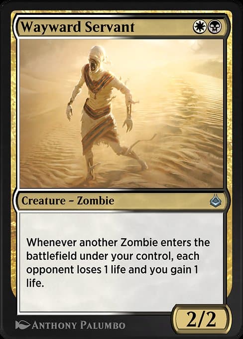 Wayward Servant from Amonkhet Remastered (Uncommon)