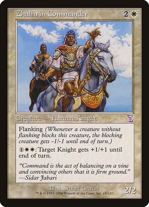 Zhalfirin Commander from Time Spiral Timeshifted (Special)