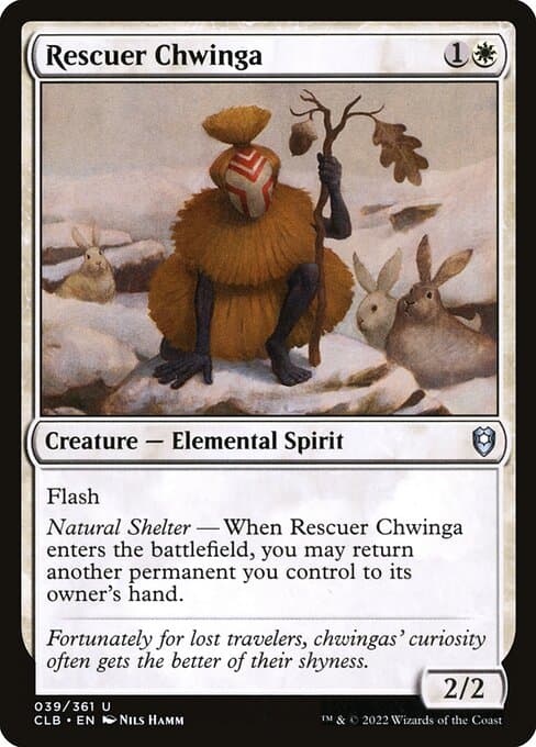 Rescuer Chwinga from Commander Legends: Battle for Baldur's Gate (Uncommon)