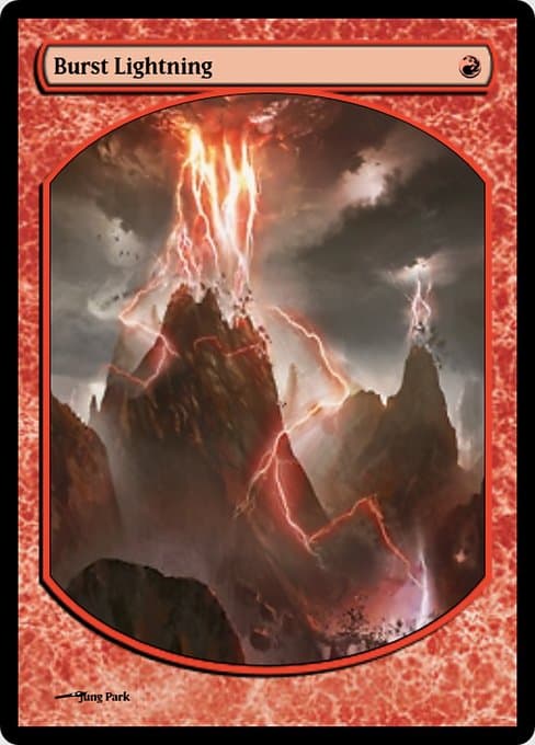 Burst Lightning from Magic Online Promos (Common)