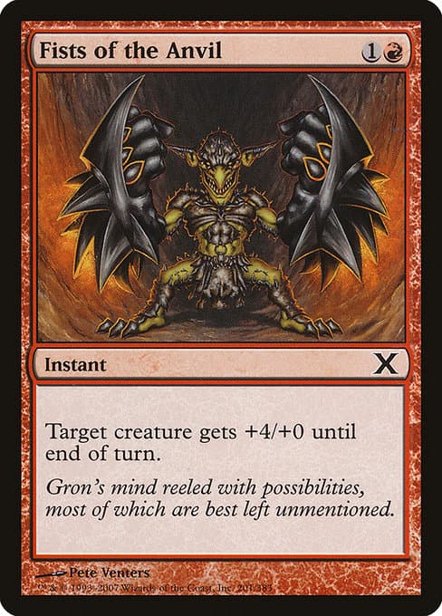 Fists of the Anvil (Common)