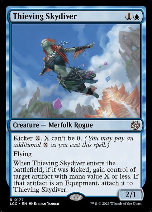 Thieving Skydiver from The Lost Caverns of Ixalan Commander (Rare)