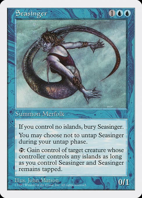 Seasinger from Fifth Edition (Uncommon)