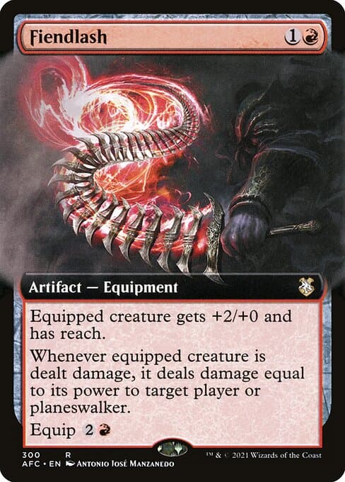 Fiendlash from Forgotten Realms Commander (Rare)