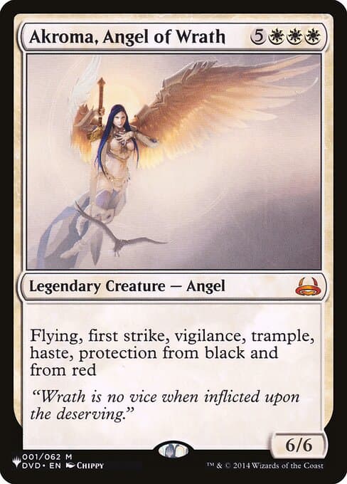 Akroma, Angel of Wrath from The List (Mythic)