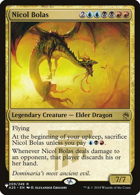 Nicol Bolas from The List (Rare)