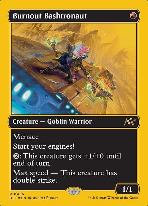 Burnout Bashtronaut from Aetherdrift (Rare)