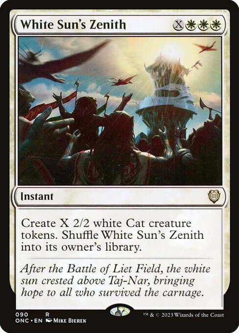 White Sun's Zenith from Phyrexia: All Will Be One Commander (Rare)