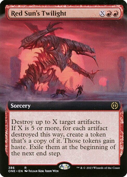 Red Sun's Twilight from Phyrexia: All Will Be One (Rare)