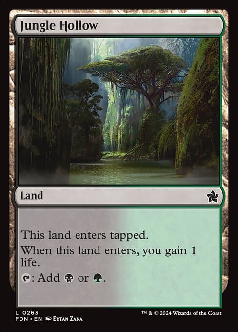 Jungle Hollow from Foundations (Common)
