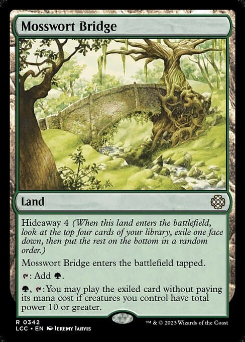 Mosswort Bridge from The Lost Caverns of Ixalan Commander (Rare)