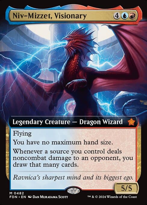 Niv-Mizzet, Visionary from Foundations (Mythic)