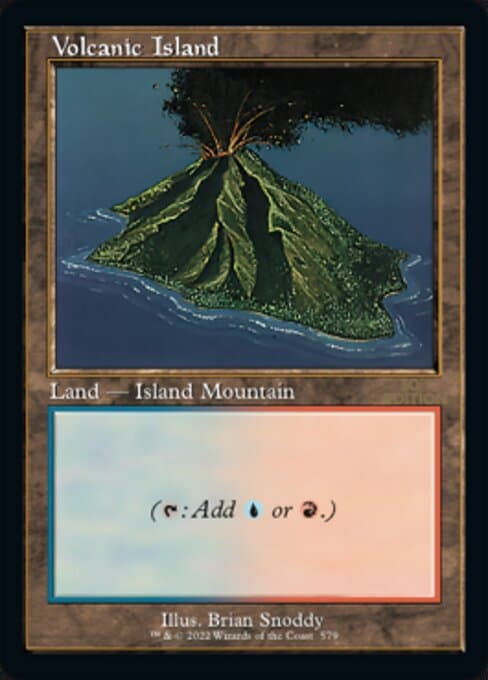Volcanic Island from 30th Anniversary Edition (Rare)