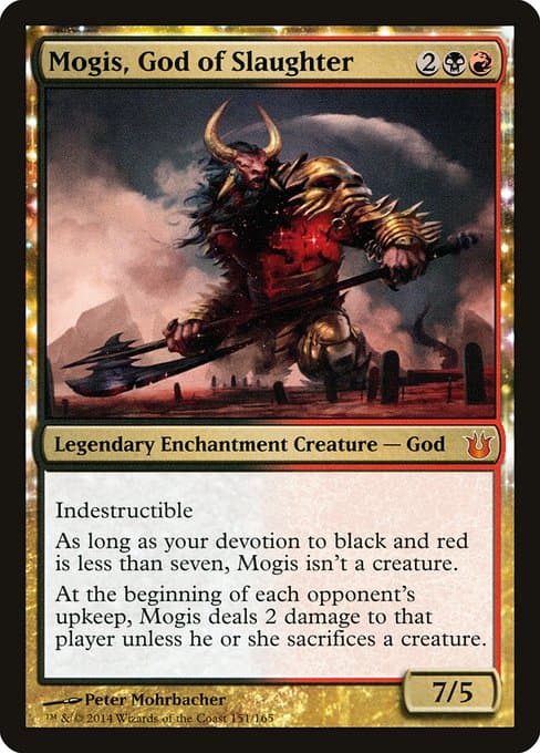 Mogis, God of Slaughter from Born of the Gods (Mythic)