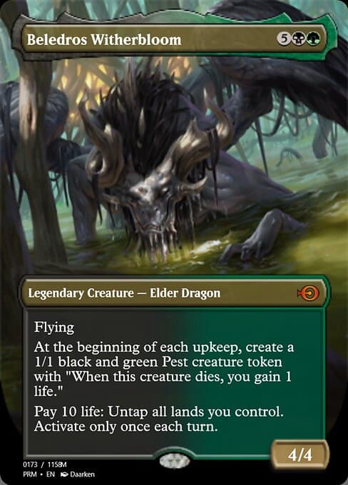 Beledros Witherbloom from Magic Online Promos (Mythic)