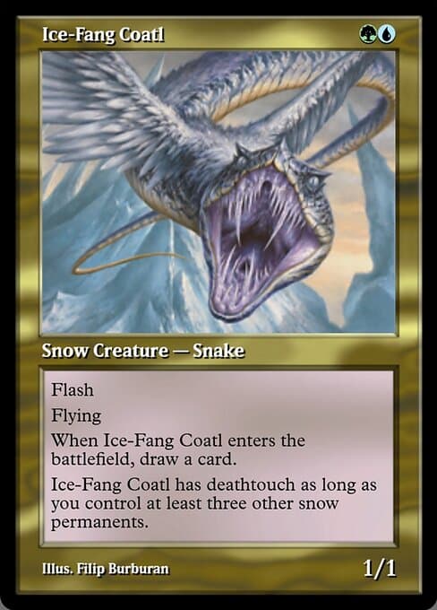 Ice-Fang Coatl from Magic Online Promos (Rare)
