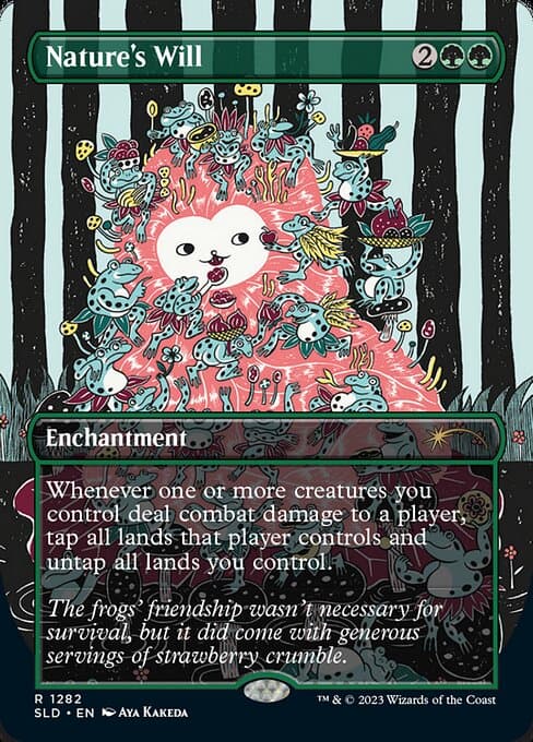 Nature's Will from Secret Lair Drop (Rare)