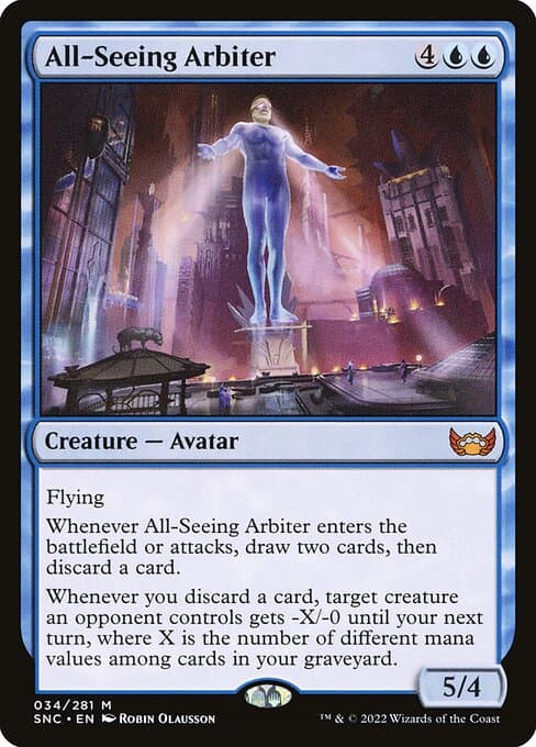 All-Seeing Arbiter from Streets of New Capenna (Mythic)