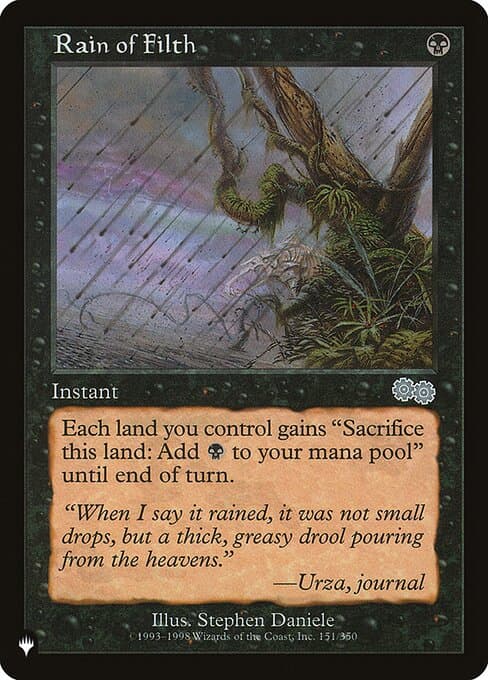 Rain of Filth from The List (Uncommon)