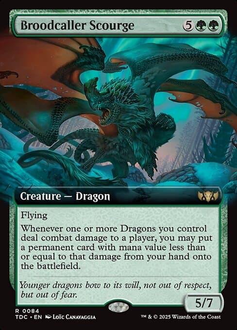 Broodcaller Scourge from Tarkir: Dragonstorm Commander (Rare)