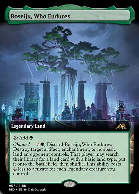 Boseiju, Who Endures from Magic Online Promos (Rare)