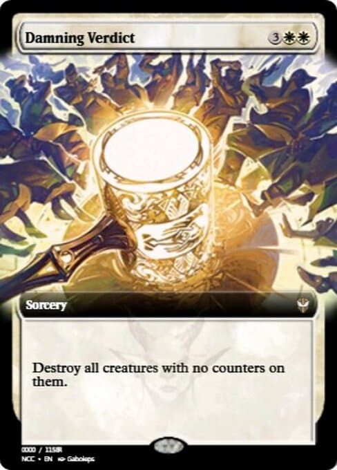 Damning Verdict from Magic Online Promos (Rare)