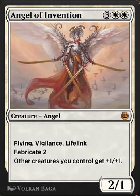 Angel of Invention #7 – Kaladesh Remastered Angel of Invention from Kaladesh Remastered (Mythic)