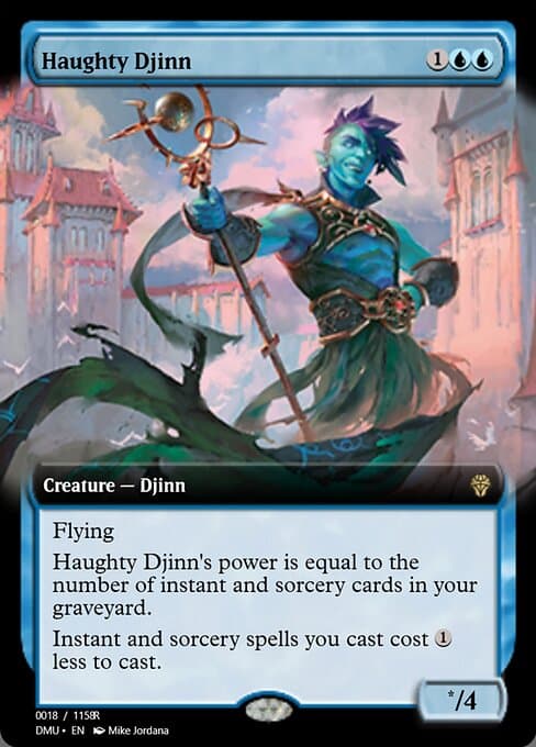 Haughty Djinn from Magic Online Promos (Rare)