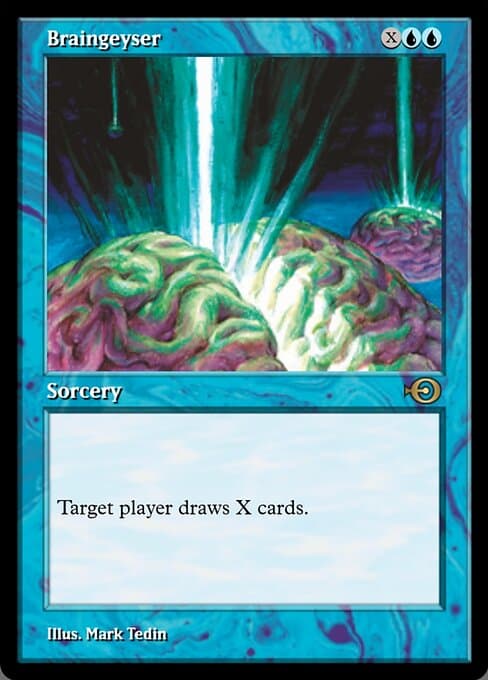 Braingeyser from Magic Online Promos (Rare)