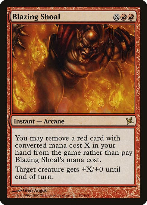 Blazing Shoal from Betrayers of Kamigawa (Rare)