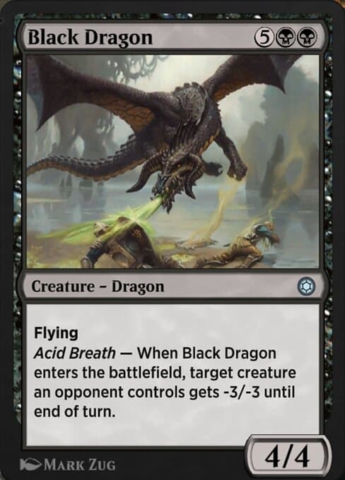 Black Dragon from Alchemy Horizons: Baldur's Gate (Uncommon)