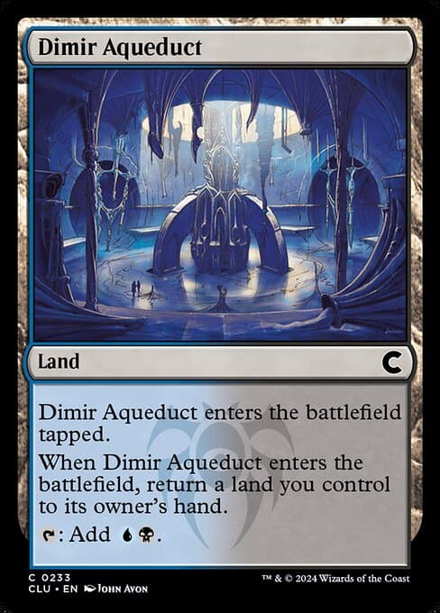 Dimir Aqueduct from Ravnica: Clue Edition (Common)