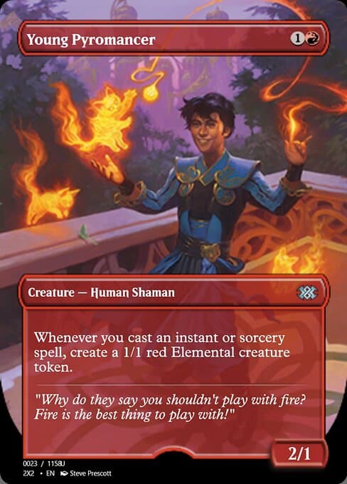 Young Pyromancer from Magic Online Promos (Uncommon)