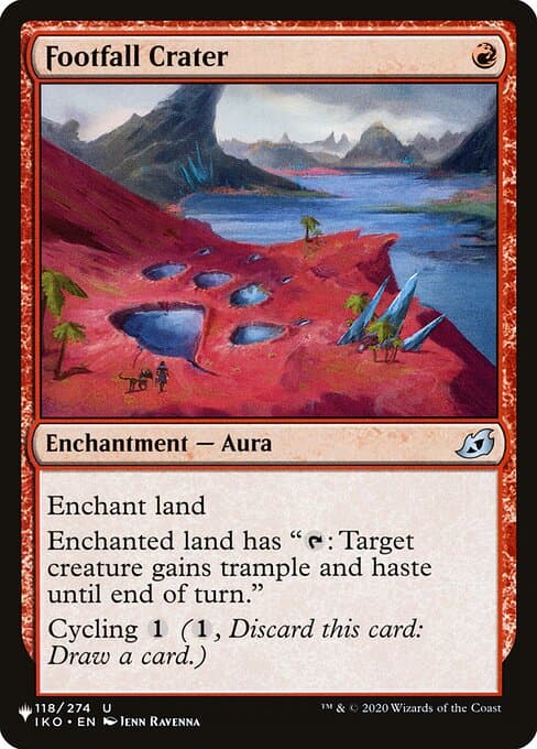 Footfall Crater from The List (Uncommon)