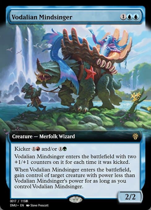 Vodalian Mindsinger from Magic Online Promos (Rare)