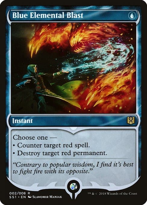Blue Elemental Blast (Rare)