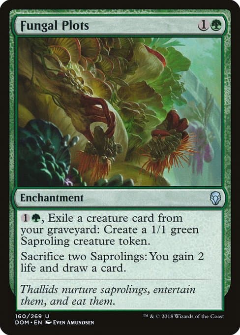 Fungal Plots from Dominaria (Uncommon)