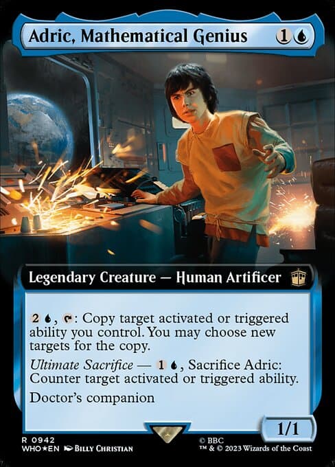 Adric, Mathematical Genius from Doctor Who (Rare)