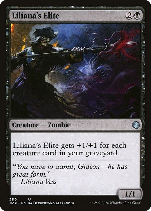 Liliana's Elite from Jumpstart (Uncommon)