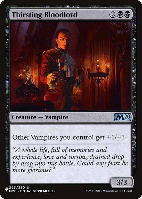 Thirsting Bloodlord from The List (Uncommon)