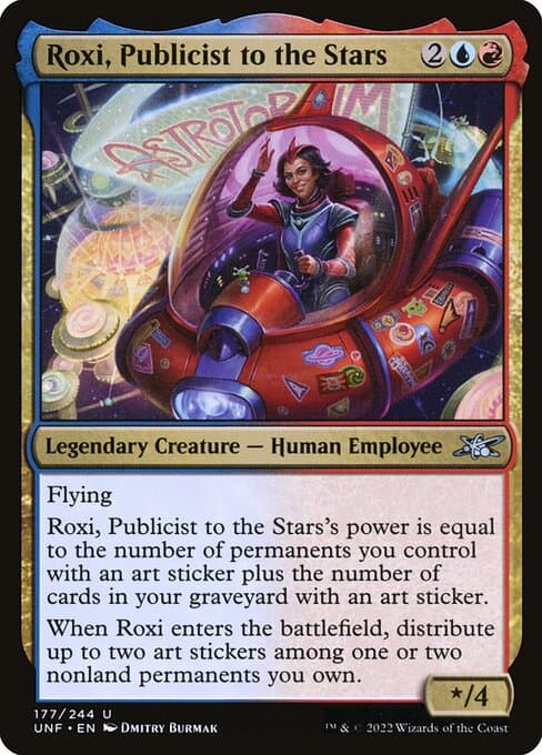 Roxi, Publicist to the Stars from Unfinity (Uncommon)